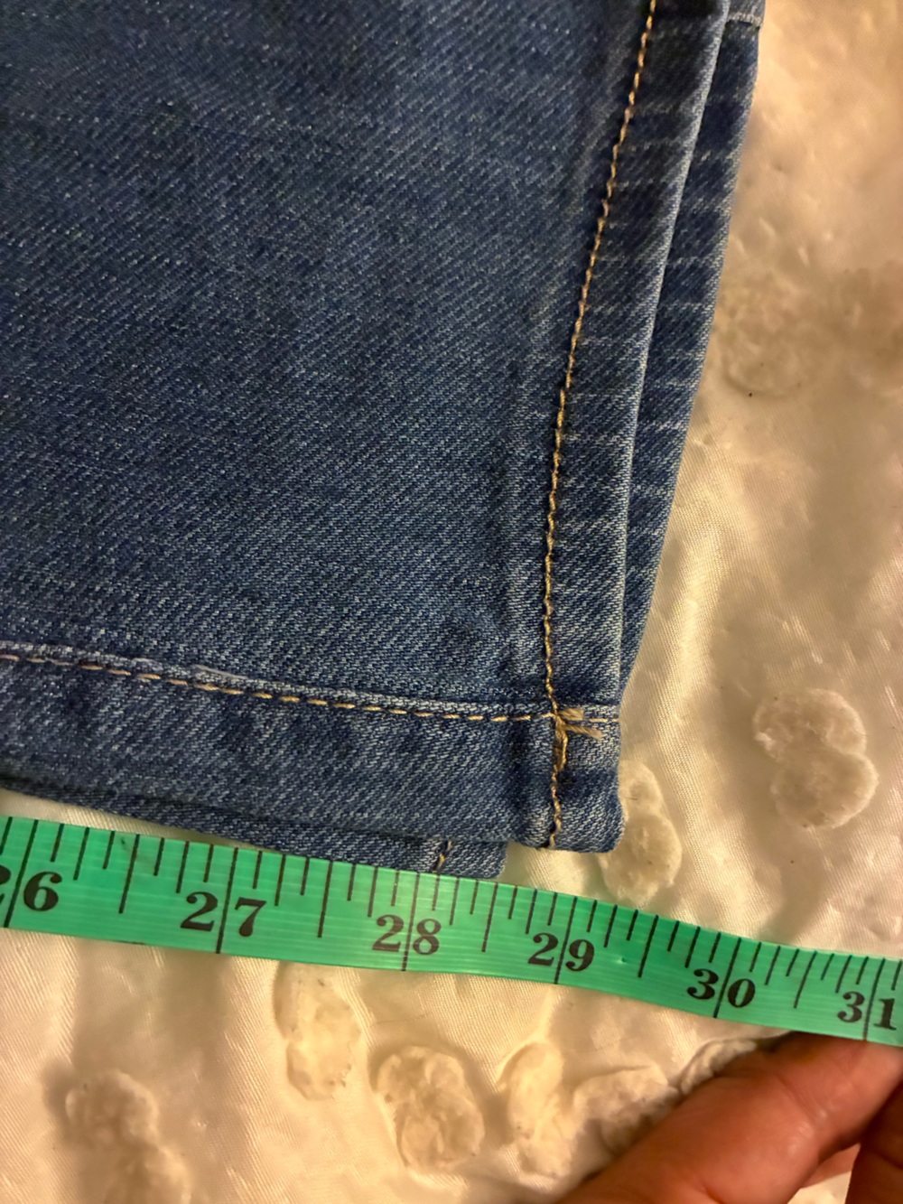 d. jeans Women's Dark Blue Straight leg Jeans - Picture 7 of 7